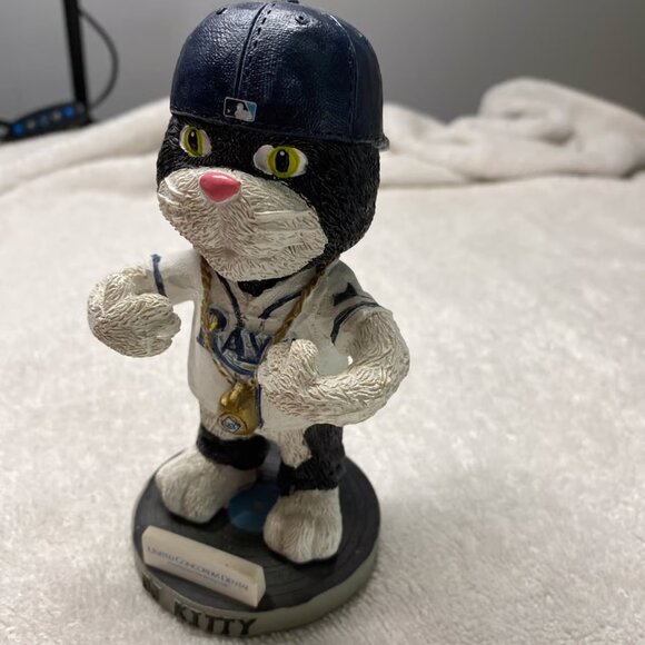 Collectible Figure - DJ kitty Tampa Bay Devil Rays Baseball Figurine - Picture 1 of 5